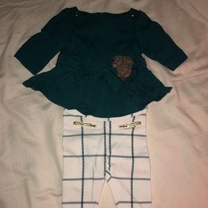 Janie and Jack St Pattys Day Outfit